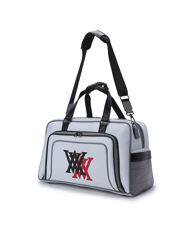 ANEW Golf: Double Logo Boston Bag - White