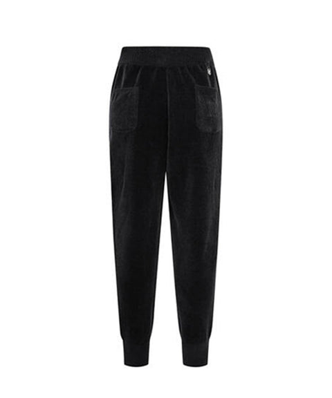 Women's Chanille Knit Jogger PT - Black