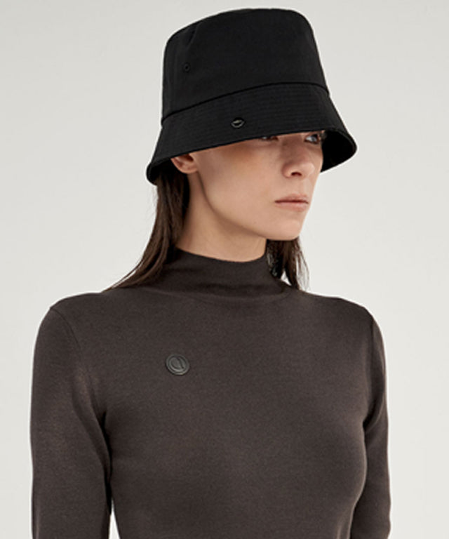 Anell Golf Cotton Classic Bucket Hat - Black