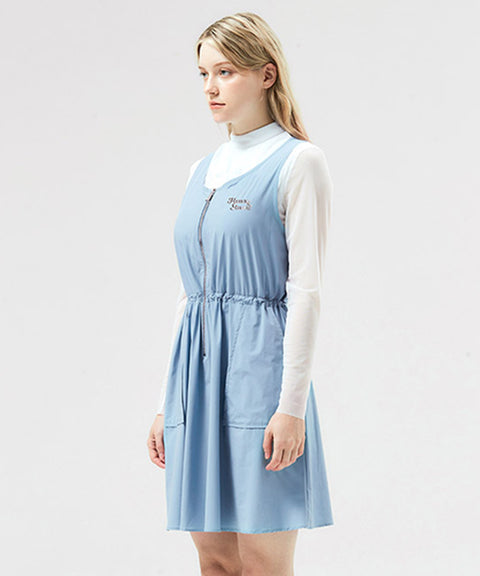 HENRY STUART Women's Sleeveless Dress - Blue