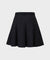 [Warehouse Sale] Anell Golf Cotton Flared Skirt - Black