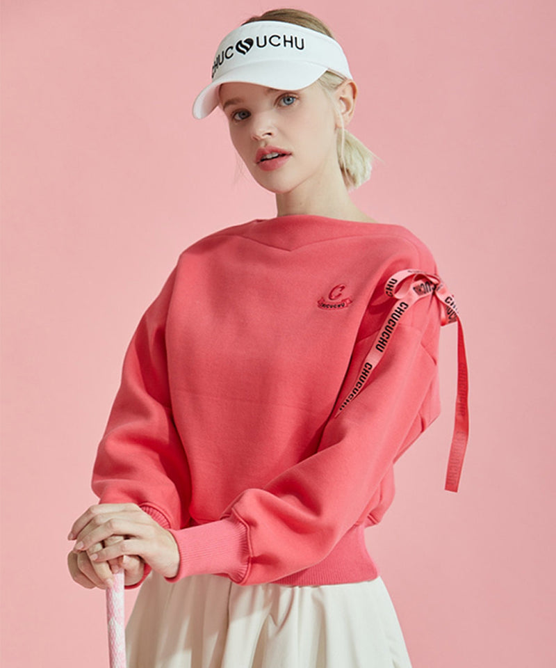 CHUCUCHU Lip Point Neck Top