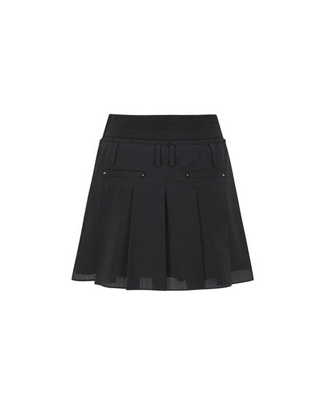 Anew Golf Women's SM Pleated Skirt - Black