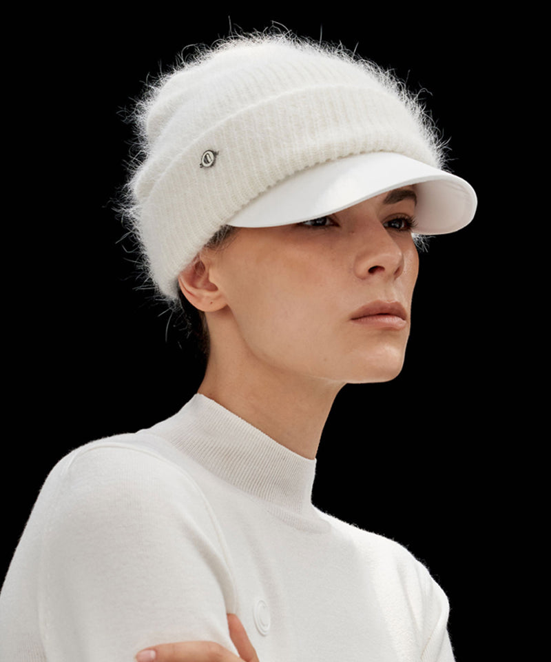 Anell Golf Classic Band Visor - White