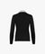 FAIRLIAR Gingham Ribbon Detachable T-Shirt - Black