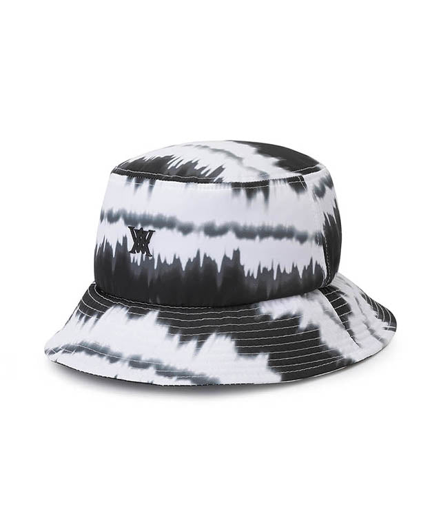 ANEW Golf: Wave Tie Dye Bucket Hat - Black