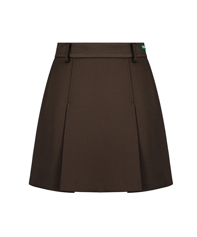 LE SONNET Lily Skirt - Brown