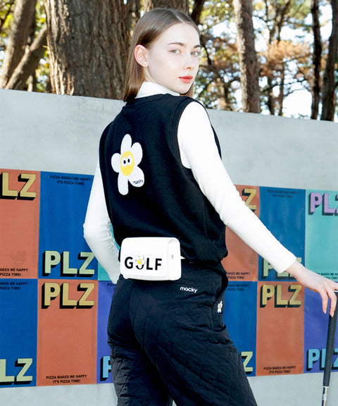 MACKY Golf: Winter Padded Long Pants - Black