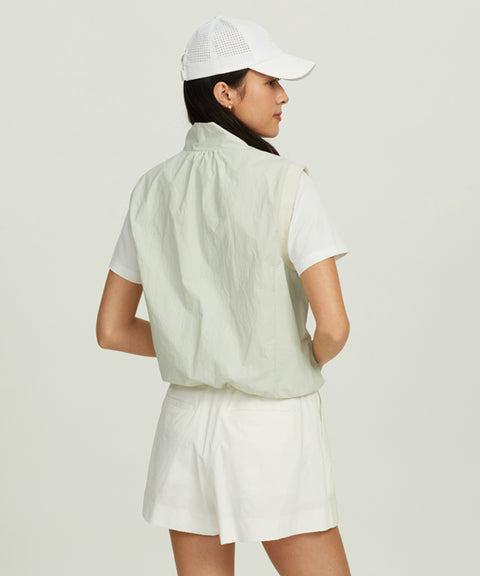 Monday Flow Volume Short Skirt - White