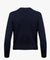 FAIRLIAR Cable Pocket Round Neck Cardigan - Navy