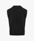 FAIRLIAR Men's V-neck Knit Vest - Black