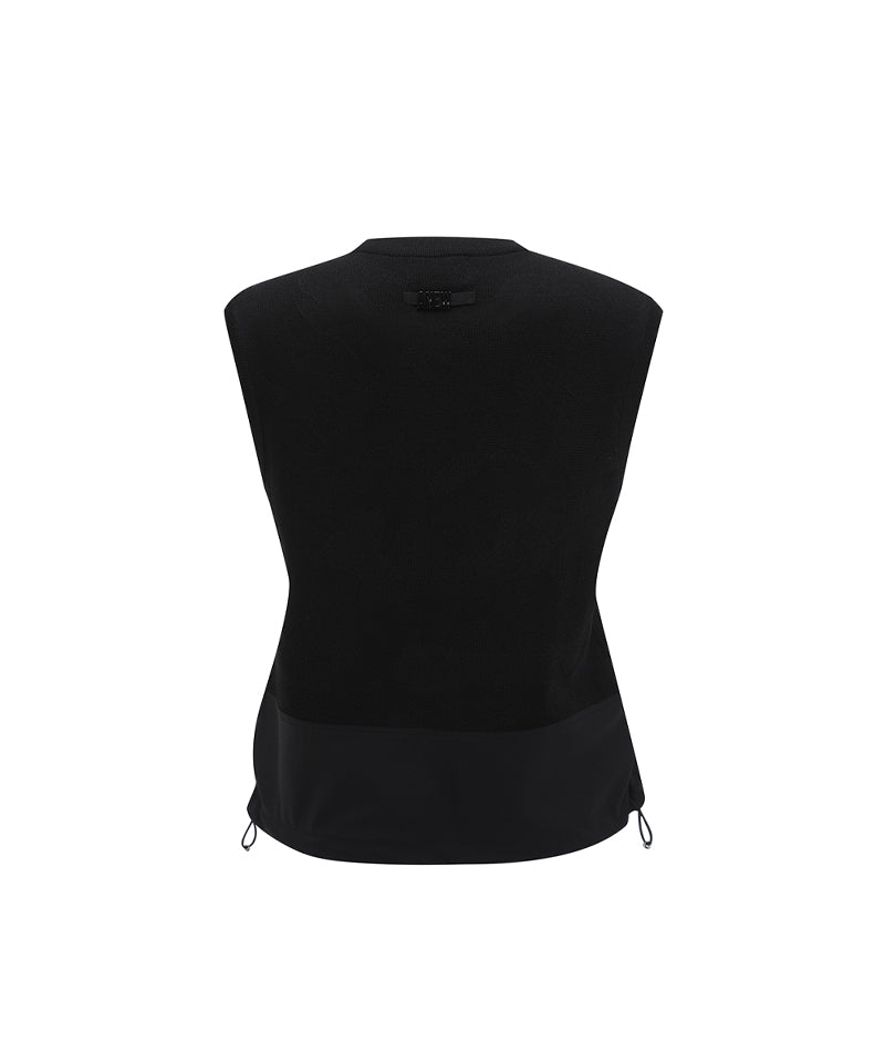 レディースウェア ANEW GOLF WOMEN WOOVEN VEST BLACK ANEW GOLF WOMEN WOOVEN VEST BLACK ANEW Golf: Women Hybrid