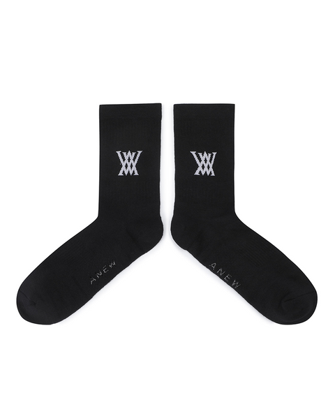 Men's Logo Socks - Black