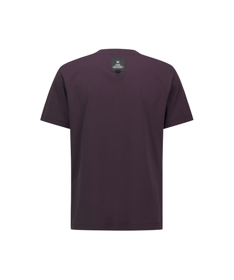 Men's FA Essential Round T-Shirt - Burgundy
