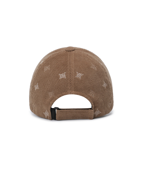 Unisex Corduroy Cap - Beige