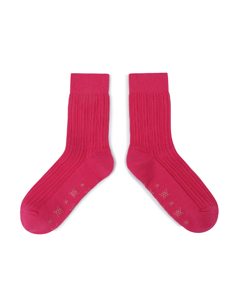 Women's Seasonal Socks - Hot Pink