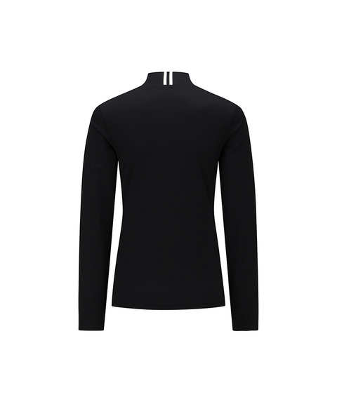 Women's FA Essential High Neck Baselayer - Black