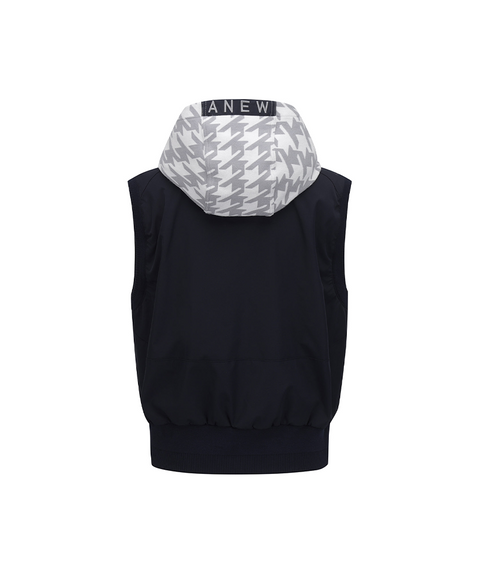 Women's FA Hooded Vest - Navy