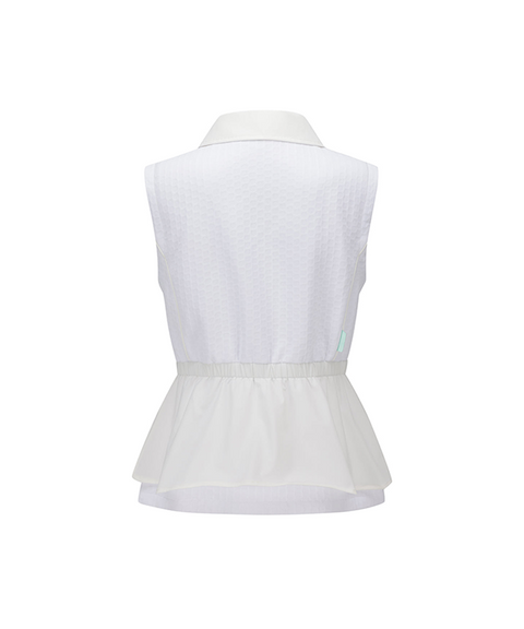 Women's FA Mid Length Vest - White
