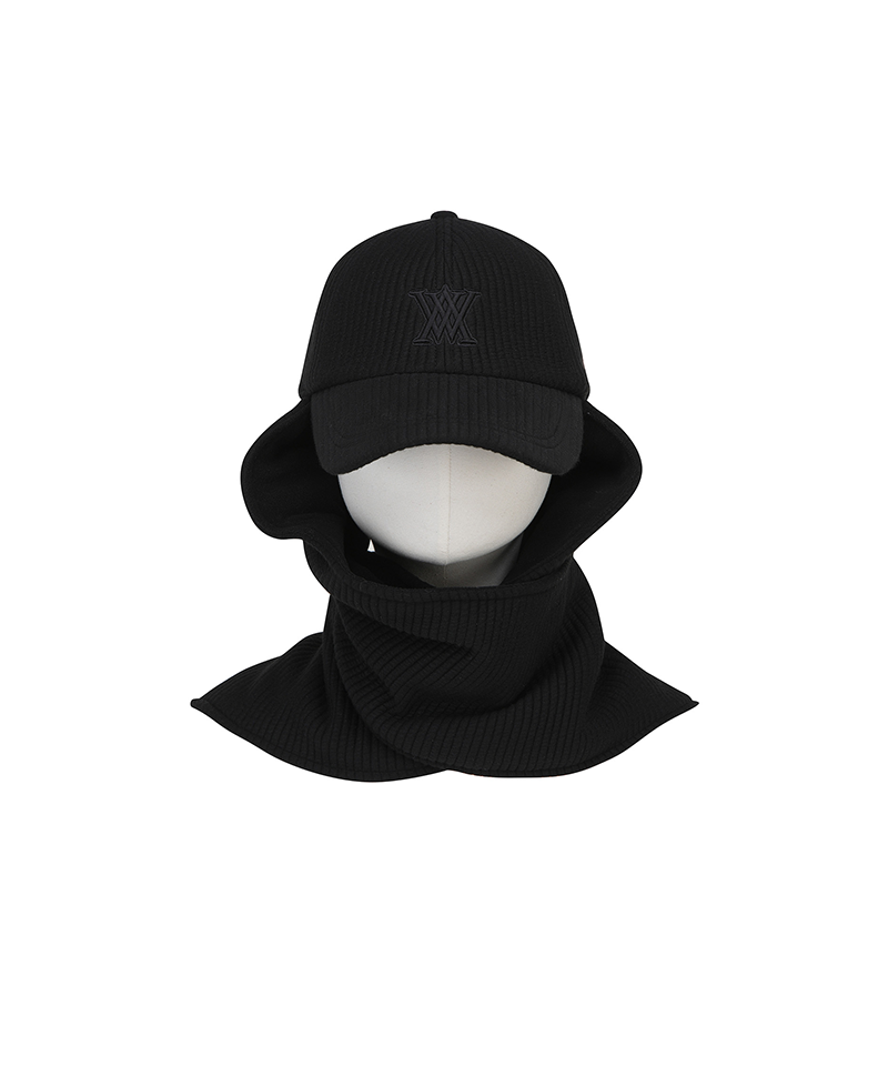 Unisex Muffler Cap - Black