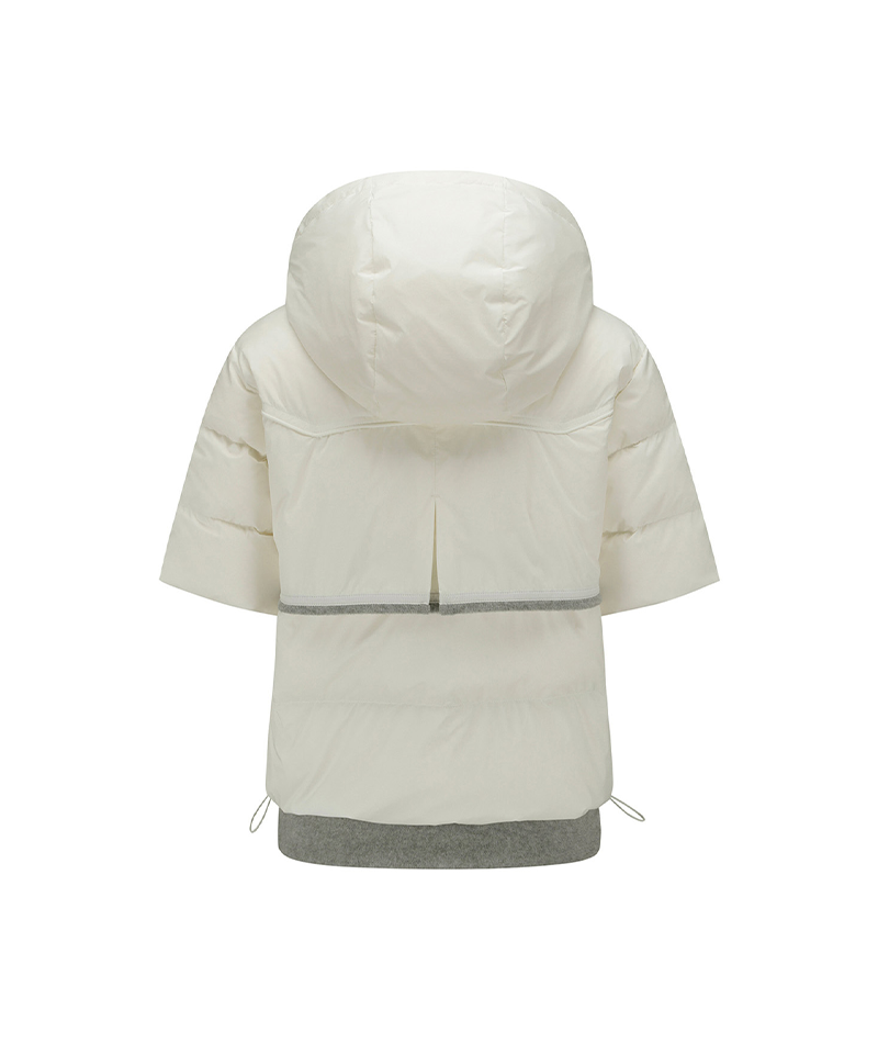 Women's WI Short Sleeve Down Jacket - Ivory
