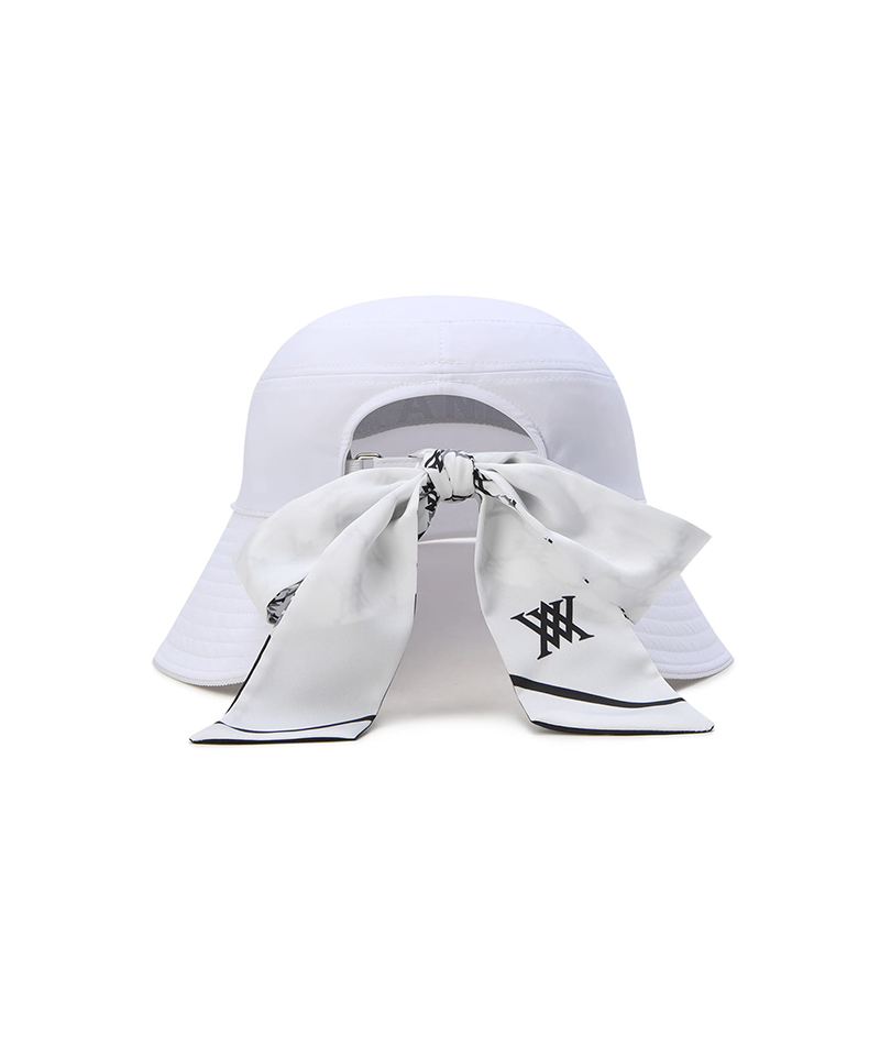 Women's Split-Back Bucket Hat - White