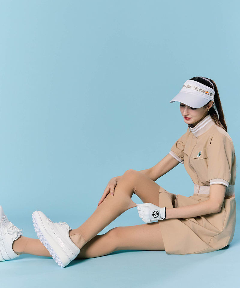 Women's Skin-Colored Cooling UV Protection Ankle-Loop Stockings - Skin