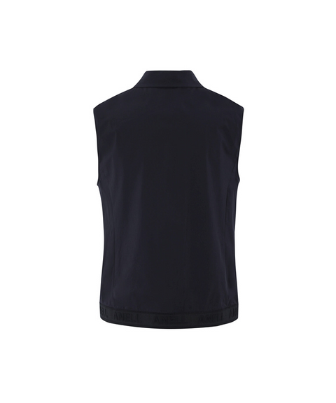 Anell Golf Basic Windproof Vest - Black