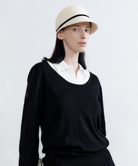 Anell Golf Essential Windproof Windshirt - Ivory