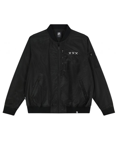 Jamie West Fanatic MA-1 Windbreaker - Black
