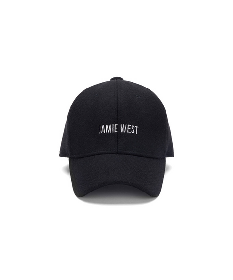 Jamie West Alex Wool Ball Cap - Black