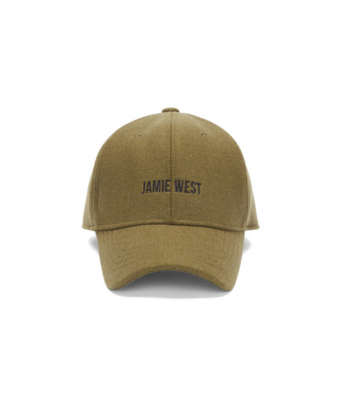 Jamie West Alex Wool Ball Cap - Khaki