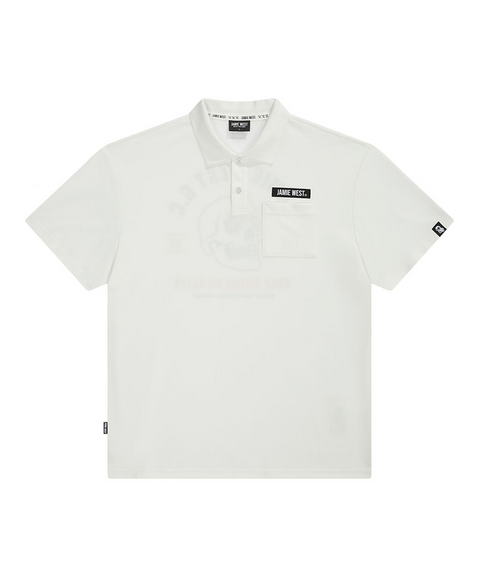 Jamie West Alive Pocket P-Shirts - White