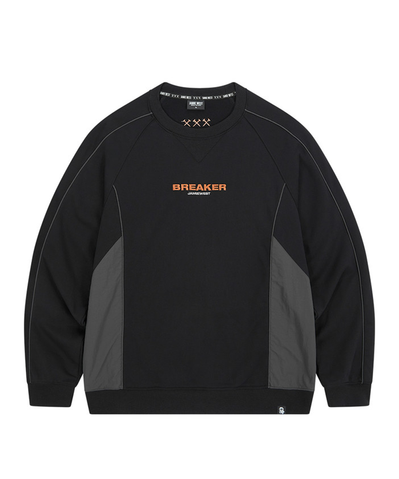 Jamie West Breakers Active Sweatshirts - Black
