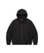 Jamie West Club Hoodie Applique Zip-up - Black