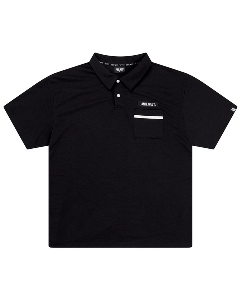 Jamie West Flame Pocket P-Shirts - Black