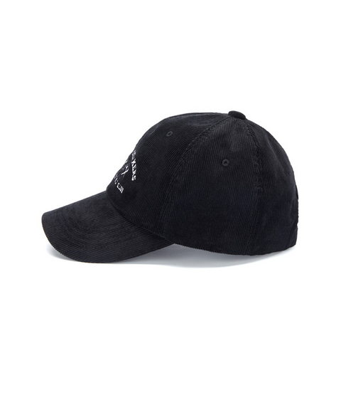 Jamie West Golfclub Corduroy Ball Cap - Black