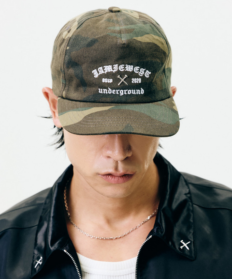 Jamie West Gorden Metal Logo Ballcap - CAMO