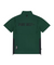 Jamie West Half Zip-up Ventilation Stand Collar P-Shirts - Green