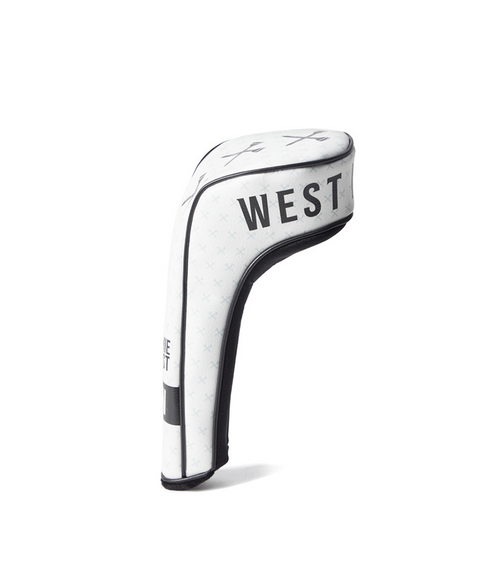 Jamie West Henry Wood Headcover - White