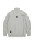 Jamie West High-Neck Half Zip-up Pocket Sweatshirts - Grey