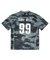 Jamie West No.99 Vneck Mesh Camo T-Shirts - Black
