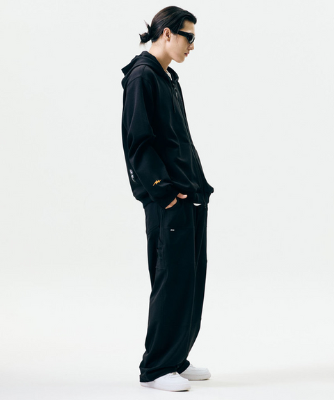 Jamie West Nylon Carpenter Pants - Black