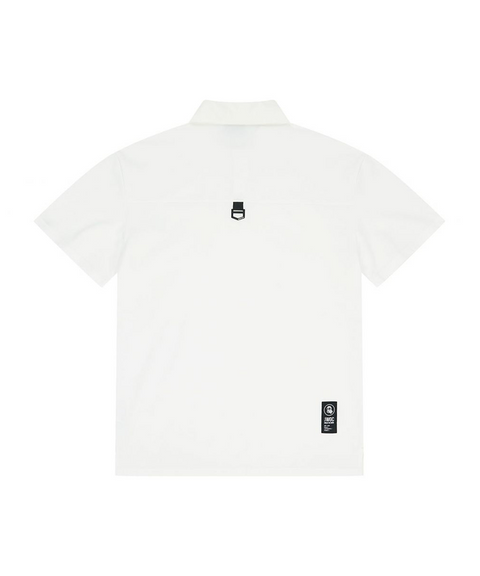 Jamie West Woven Combined Point P-Shirts - White