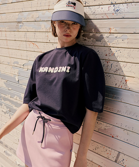 KANDINI Sweat Mini Skirt - Pink