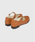 KANDINI T-Strap Maryjane Loafer - Dark Orange