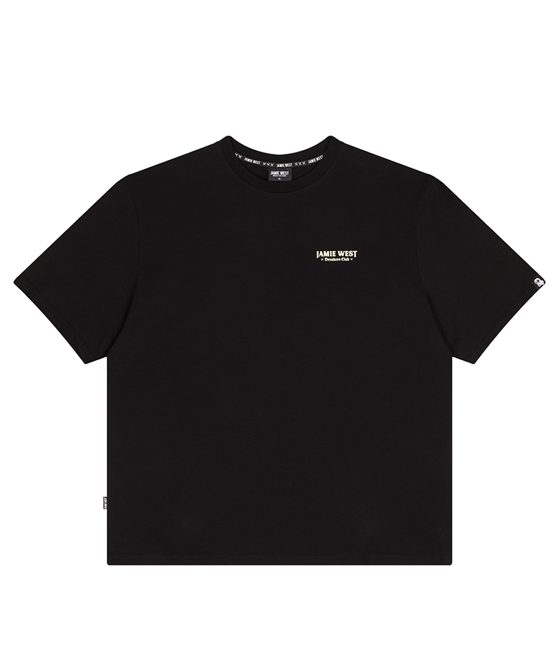 Jamie West Lettering T-Shirts - Black