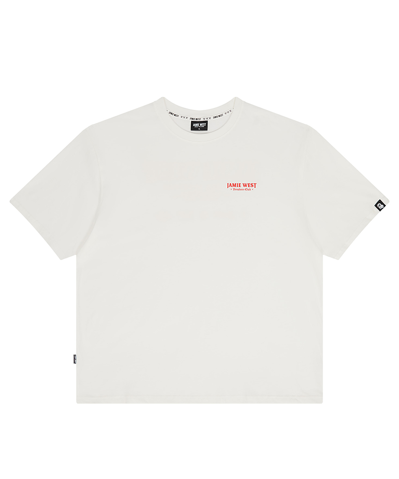 Jamie West Lettering T-Shirts - White