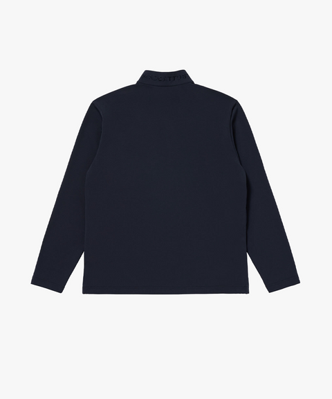 MCC Men's Half Zip Up T-Shirt - Navy