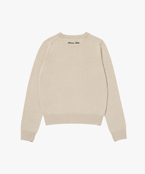 MCC Women's Crew Neck Sweater - Oatmeal